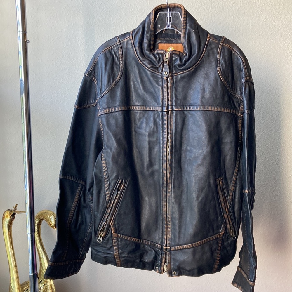 Moving Sale❗️ The Territory Ahead Vintage Wash Leather Jacket: Accepting Offers
